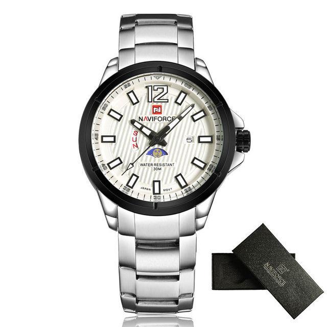 The Military Ace will be sure to arose your senses with its luxury Stainless steel! Ends soon