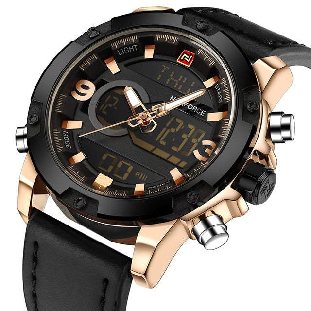 Military Style Luxury Quartz Watch