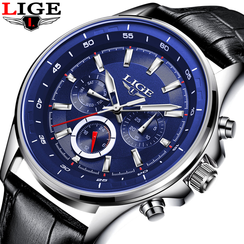 Very Elegant style Mens Watch, with a touch of uniqueness upon your wrist! 50% off!
