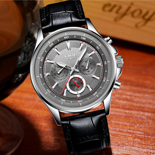 Very Elegant style Mens Watch, with a touch of uniqueness upon your wrist! 50% off!