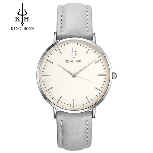Women watches top brand luxury KING HOON Ultra Thin Gold Steel Mesh Watches Women Dress Quartz Lovers Watch orologio uomo