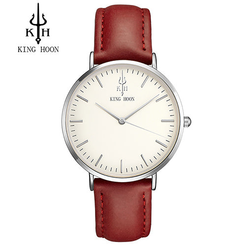 Women watches top brand luxury KING HOON Ultra Thin Gold Steel Mesh Watches Women Dress Quartz Lovers Watch orologio uomo