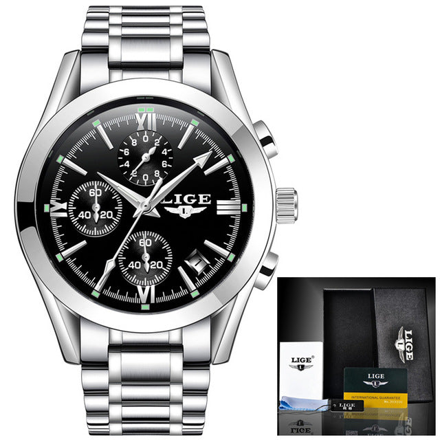 Very Unique Style mens Watch with Genuine Leather! Gold Plated Waterproof Watch! Offer Ends Soon!