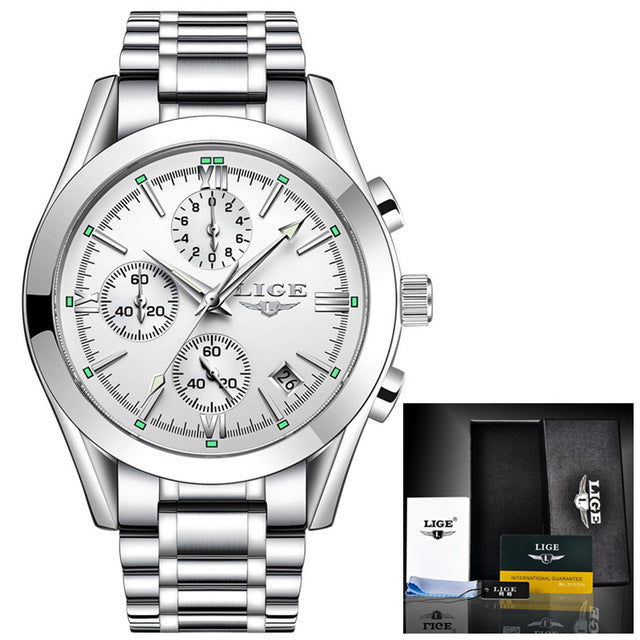 Very Unique Style mens Watch with Genuine Leather! Gold Plated Waterproof Watch! Offer Ends Soon!