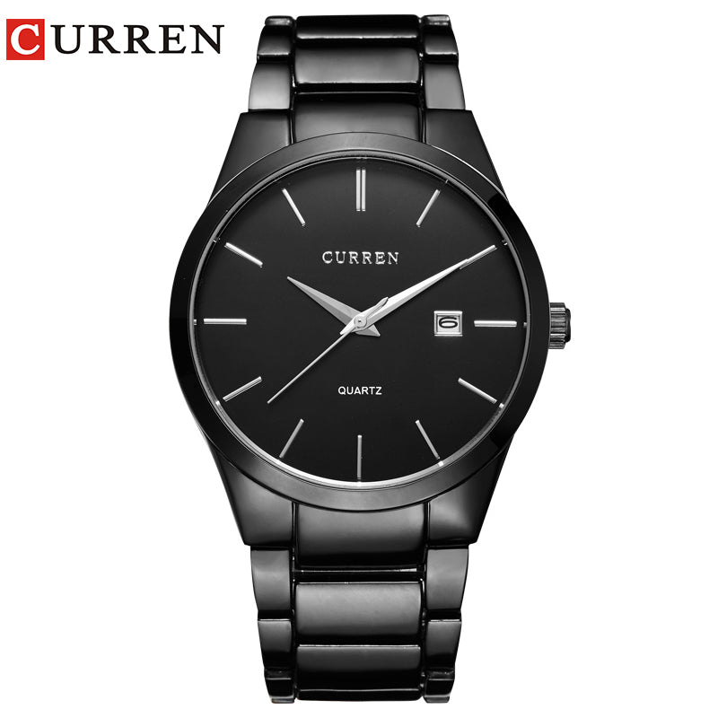 relogio masculino CURREN Luxury Brand  Analog sports Wristwatch  Display Date Men's Quartz Watch Business Watch Men Watch 8106