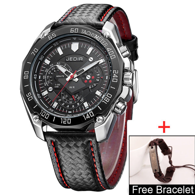 Unique Sports style watch. A very affordable luxury watch worn by most sportsmen!
