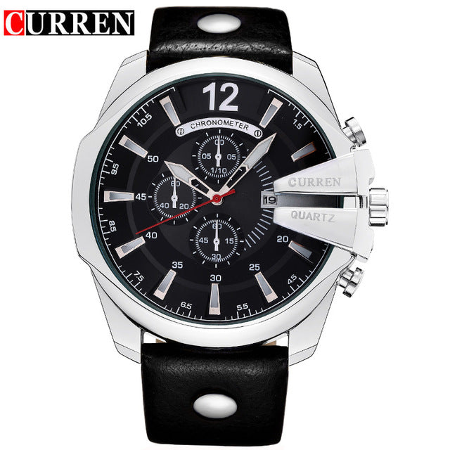 Very Sophisticated Mens WATCH! Gold Plated Exterior Latest Model Watch! Offer Ends Soon!