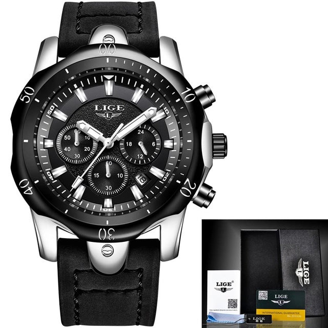 Very Stylish Mens Casual Military Watch! Gold Plated, Waterproof and with a Unique Style! Offer Ends Soon!