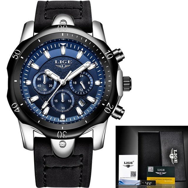 Very Stylish Mens Casual Military Watch! Gold Plated, Waterproof and with a Unique Style! Offer Ends Soon!